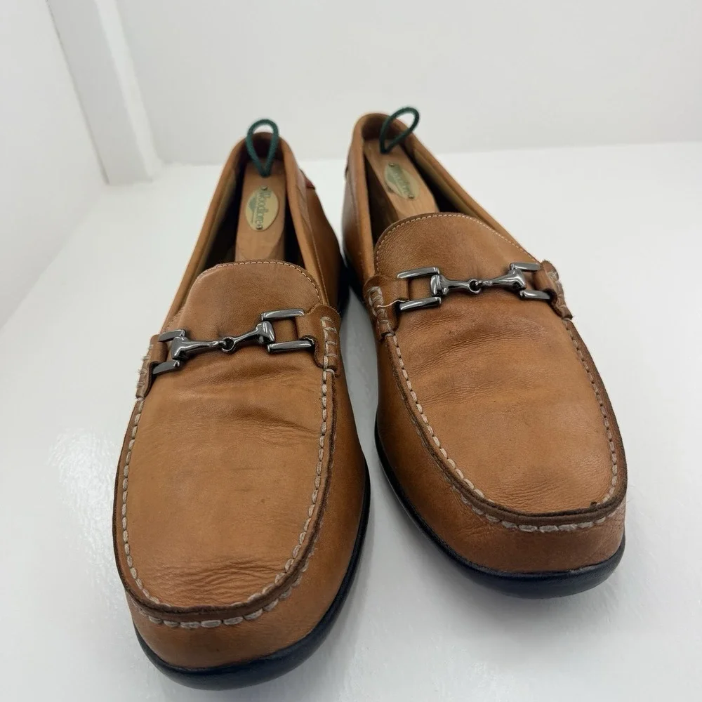 FootJoy FJ Club Casual Mens 11M Tan Leather Bit Loafers 79008 Slip On Shoes